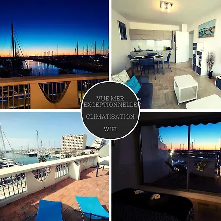 Classe 3 Etoiles - Magnifique Vue Sur Le Port - Wifi Et Clim