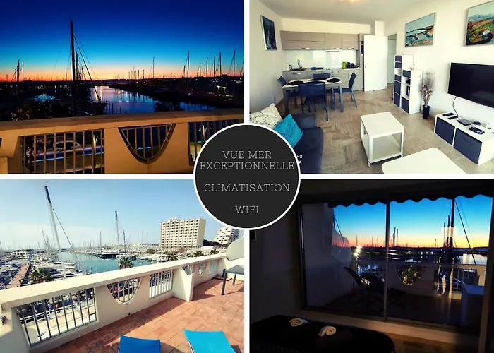 Classe 3 Etoiles - Magnifique Vue Sur Le Port - Wifi Et Clim